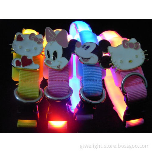 8 Colors and 4 Size for LED Dog Collar